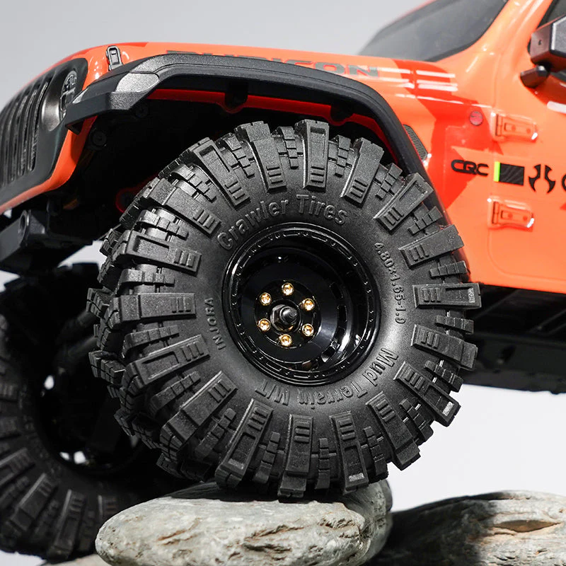 INJORA 1.9" CNC Aluminum -10mm Offset Wheels for 1/10 RC Crawlers (W1903) - Image 23