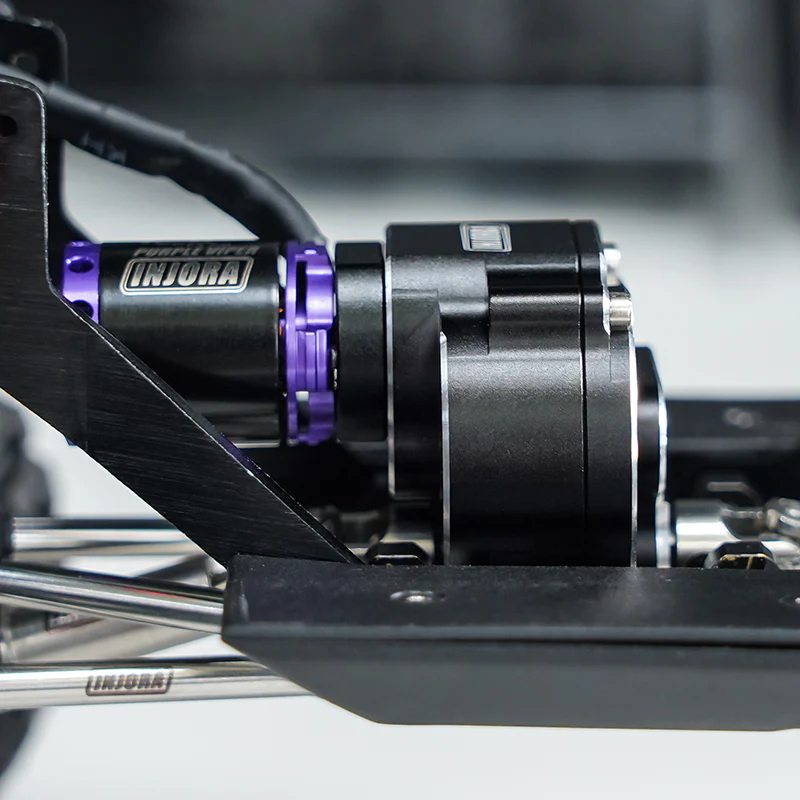 [US Warehouse] INJORA CNC Aluminum Complete Transmission for 1/18 Redcat Ascent-18 - Image 7