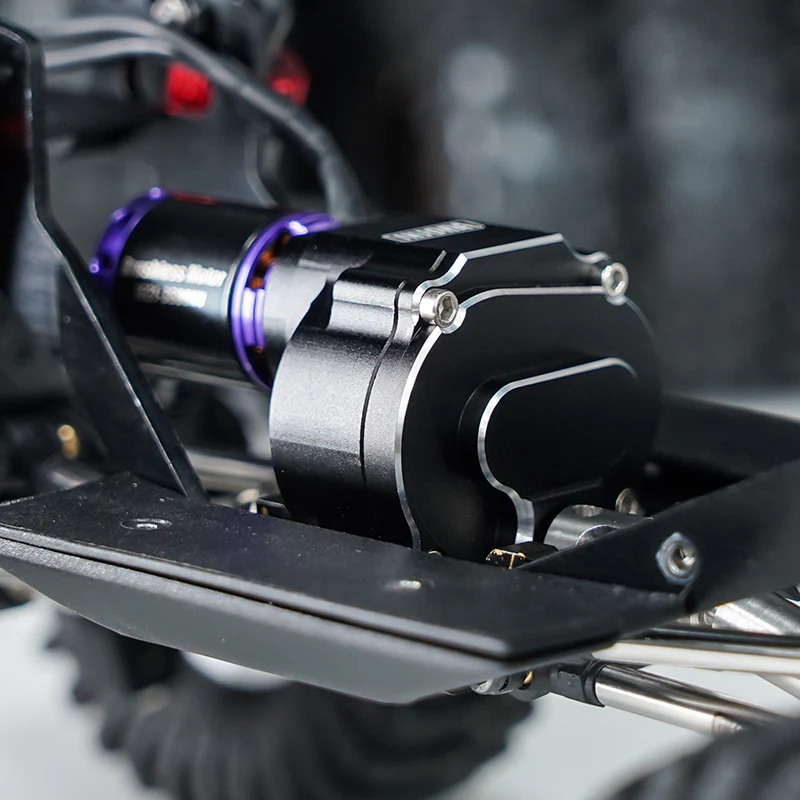 [Germany Clearance Deal] INJORA CNC Aluminum Complete Transmission for 1/18 Redcat Ascent-18 - Image 4