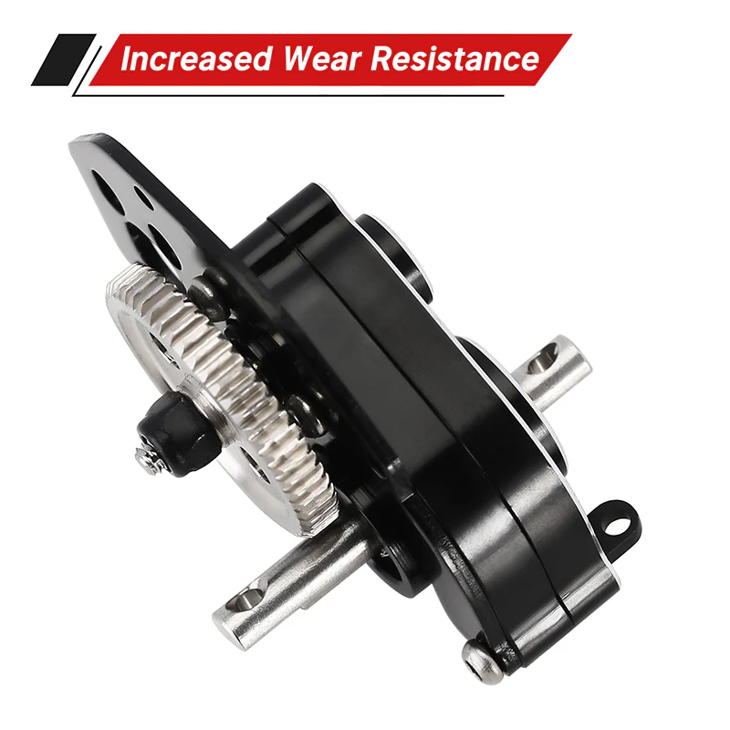 INJORA CNC Aluminum Complete Transmission Gearbox for Axial SCX24 AX24 - Image 5
