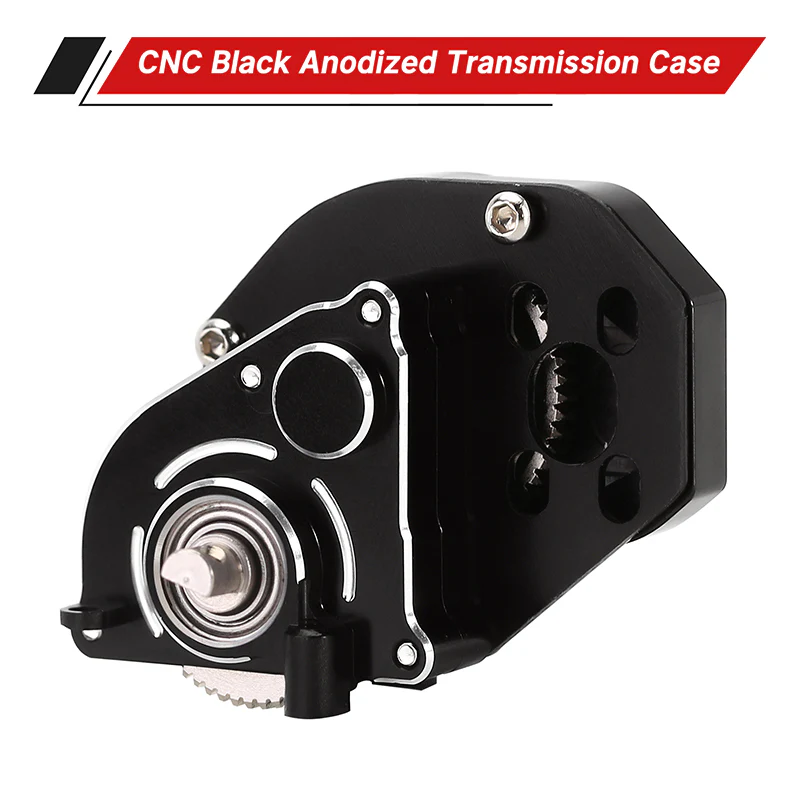 INJORA CNC Aluminum Complete Transmission Gearbox for Axial SCX24 AX24 - Image 7