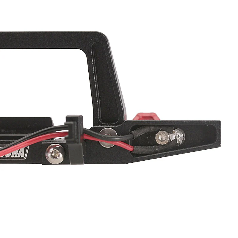 INJORA CNC Aluminum Front Rear Bumper for 1/18 TRX4M Defender (4M-41) - Image 8
