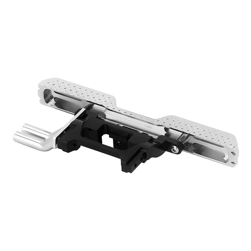 INJORA CNC Aluminum Front Rear Bumper with Dual Exhaust for 1/18 TRX4M High Trail F150 - Image 12