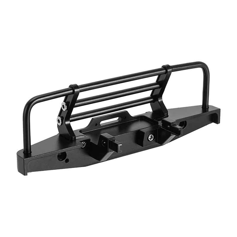 INJORA CNC Aluminum Front Rear Bumper with Lights for 1/18 TRX4M Defender (4M-88) - Image 7
