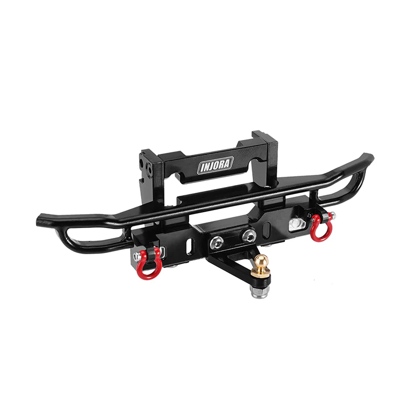 INJORA CNC Aluminum Front Rear Bumpers V2 for 1/18 TRX4M Bronco (4M-43) - Image 11
