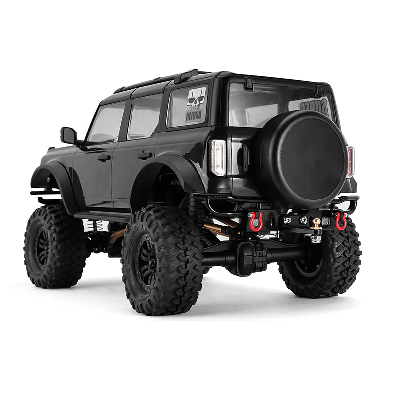 INJORA CNC Aluminum Front Rear Bumpers V2 for 1/18 TRX4M Bronco (4M-43) - Image 16