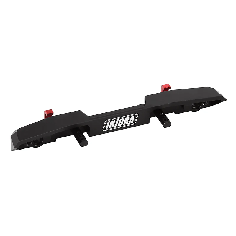 [Clearance Sale] INJORA CNC Aluminum Rear Bumper with Lights for SCX24 Jeep Wrangler JLU - Image 11