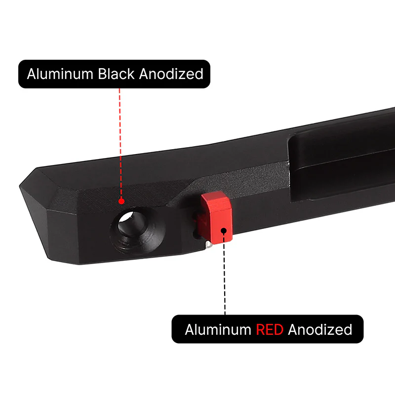 [Clearance Sale] INJORA CNC Aluminum Rear Bumper with Lights for SCX24 Jeep Wrangler JLU - Image 6