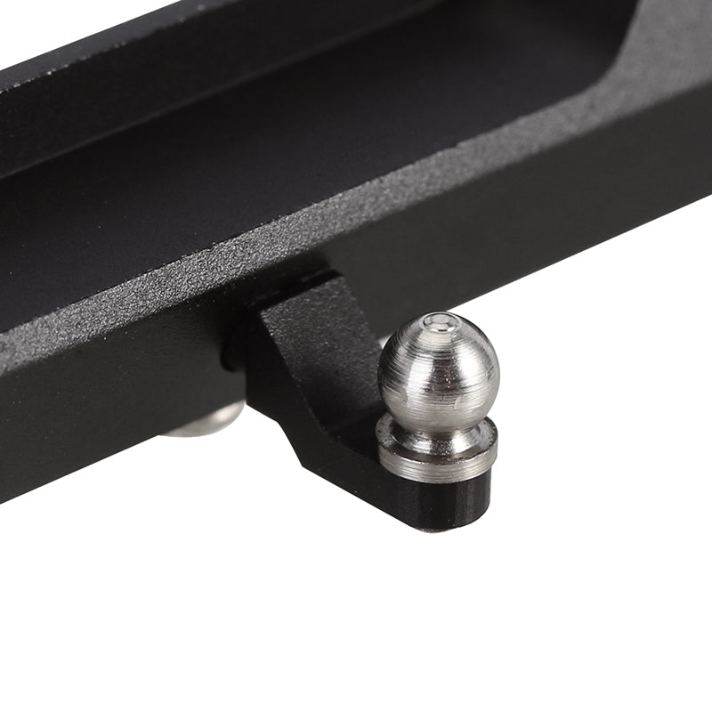 [Clearance Sale] INJORA CNC Aluminum Rear Bumper with Trailer Hitch for SCX24 Jeep Wrangler JLU - Image 7