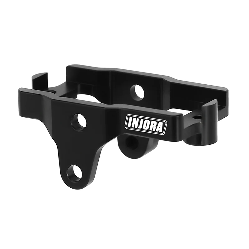INJORA CNC Aluminum Servo Mount for 1/18 TRX4M Stock Servo (4M-13BK) - Image 4