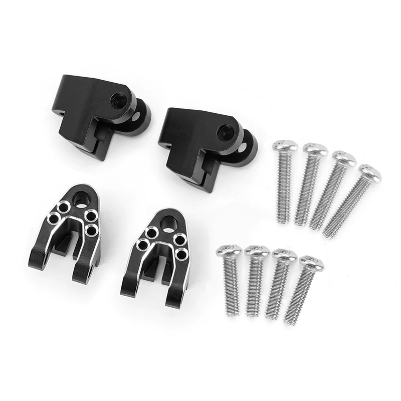 INJORA CNC Aluminum Shock Mounts Height Lift Kit for 1/18 TRX4M Defender Bronco Stock Shocks - Image 2