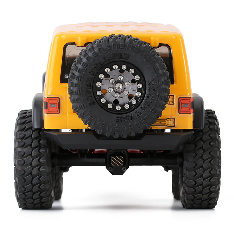 INJORA CNC Aluminum Spare Tire Carrier Wheel Mount for Axial SCX24 Jeep Wrangler - Image 10