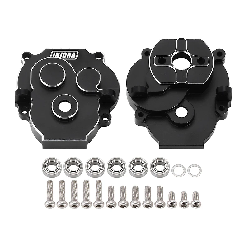 INJORA CNC Aluminum Transmission Housing with Bearings for 1/18 TRX4M (4M-51) - Image 2