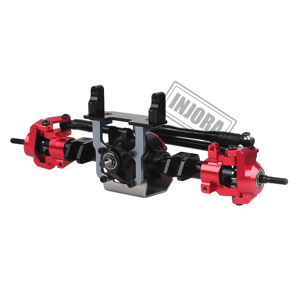 [Germany Clearance Deal]INJORA CNC Metal Front Axle with Protector for Axial SCX10 II 90046 (YQCQ-02) - Image 4