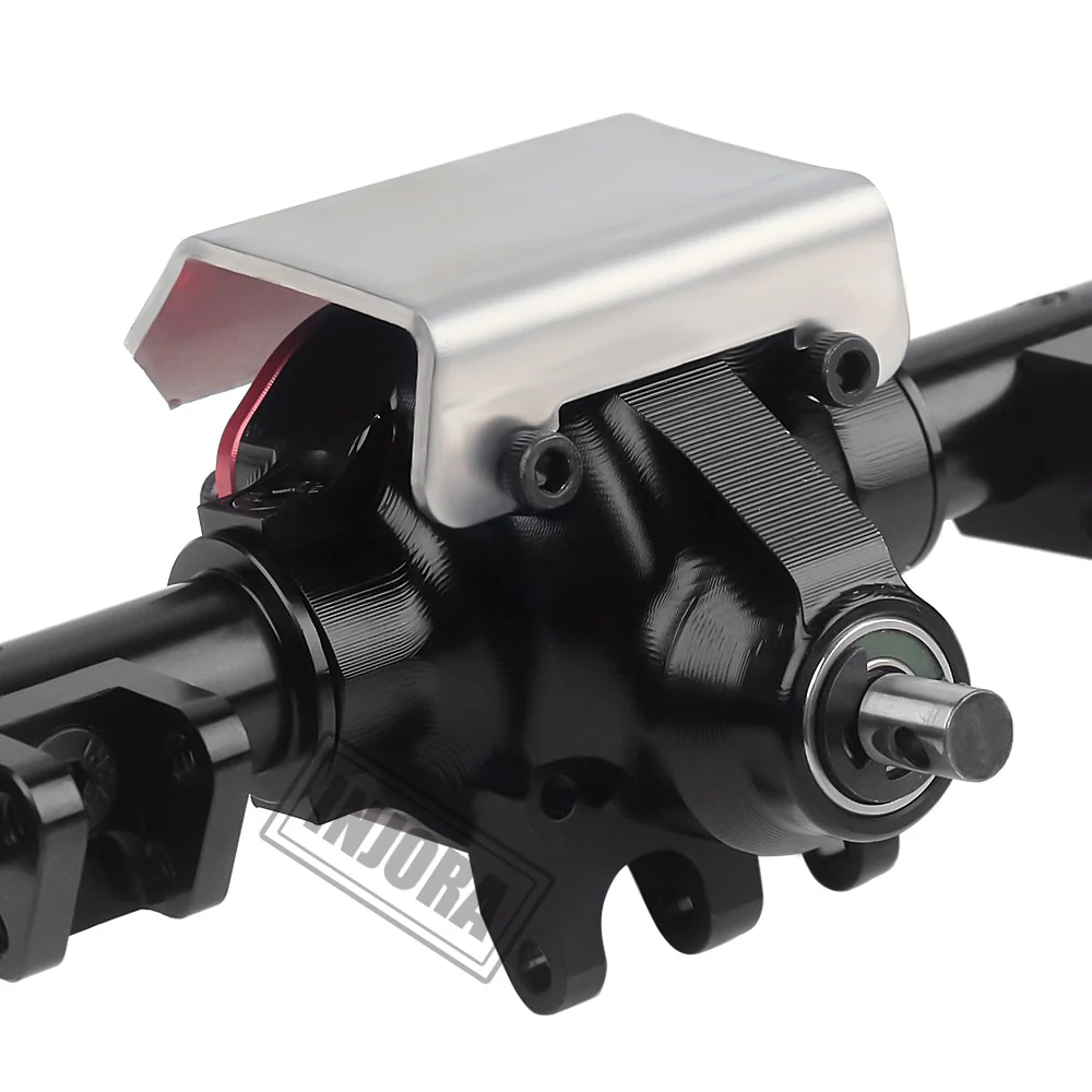 [Germany Clearance Deal] INJORA CNC Metal Front / Rear Axle with Protector for Axial SCX10 II 90046 (YQCQ-02) - Image 4