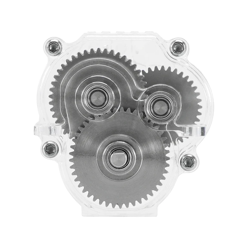 INJORA Complete Transmission with Acrylic Housing for 1/18 TRX4M - Image 6
