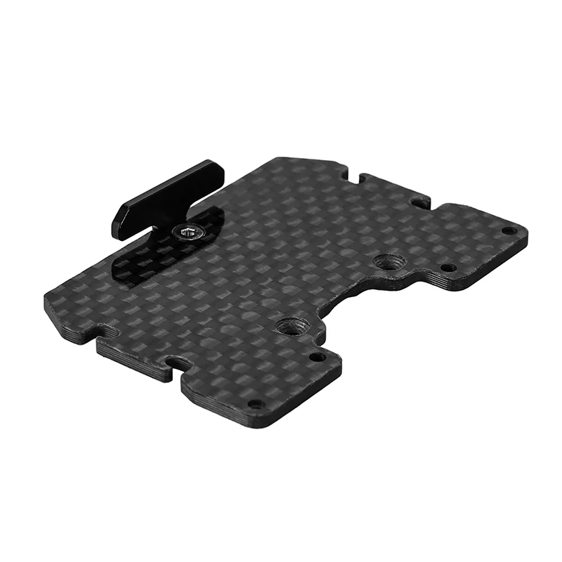 INJORA Double Decker Carbon Fiber Tray Battery ESC Receiver Tray for 1/18 TRX4M - Image 7