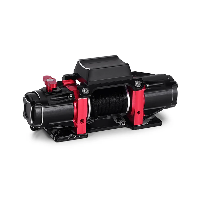 INJORA Dual Motor Winch with CH3 Control Line & Switch for 1/10 RC Crawler - Image 9