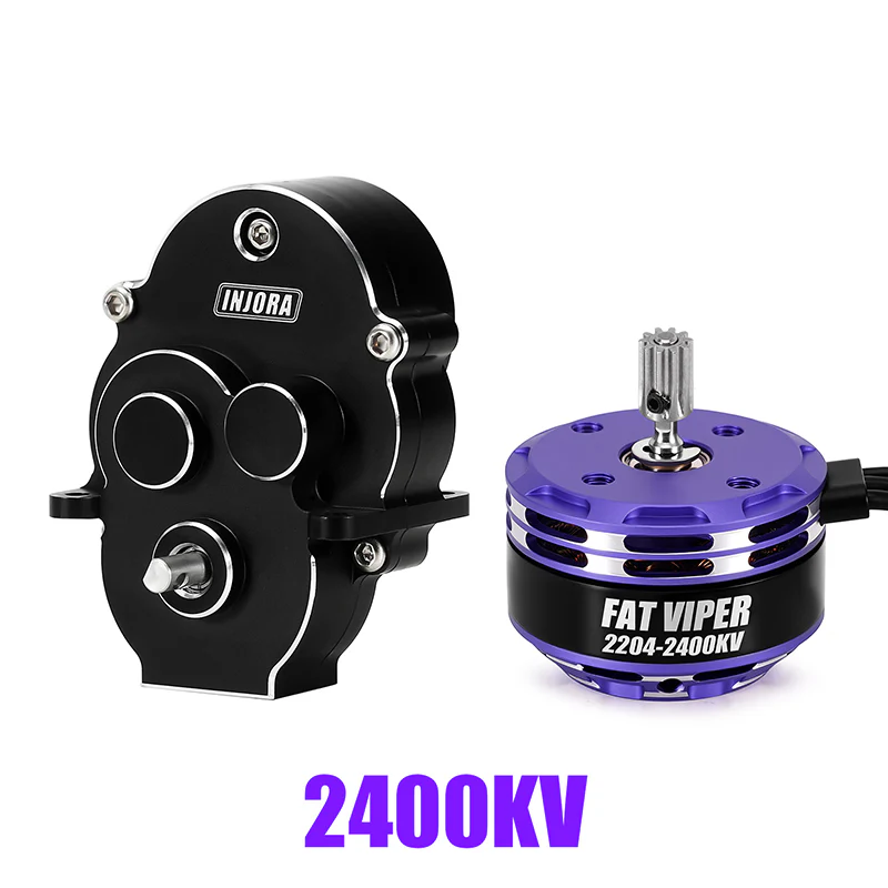 INJORA Fat Viper 2204 Brushless Outrunner Motor for 1/18 TRX4M - Image 6