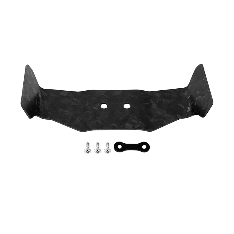 INJORA Forged Carbon Fiber Chassis & Rear Wing for 1/24 Losi Micro-B - Image 4