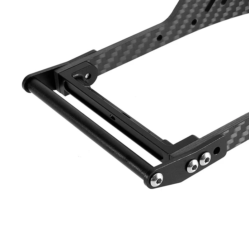 INJORA Front Mounted Transmission LCG Carbon Fiber Chassis Kit for 1/10 RC Crawlers (INC-10F) - Image 17