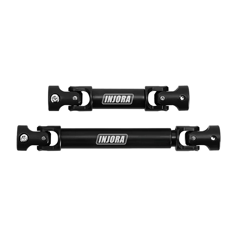 INJORA Hardened Steel Drive Shafts for 1/18 TRX4M High Trail K10 F150 (4M-84BK) - Image 5