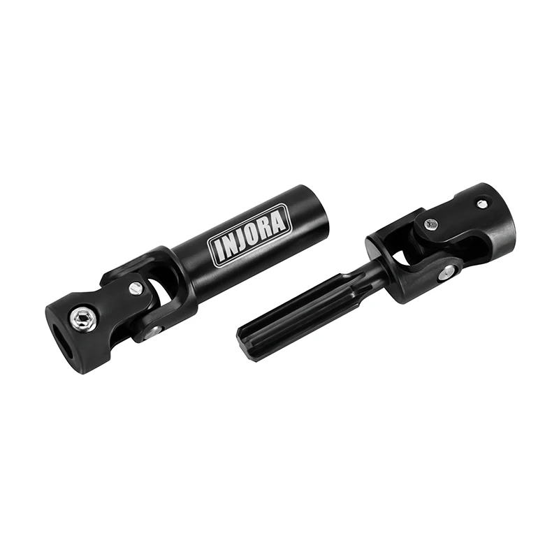 INJORA Hardened Steel Drive Shafts for 1/18 TRX4M High Trail K10 F150 (4M-84BK) - Image 9