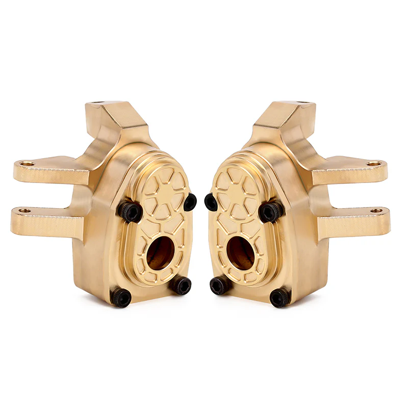 [Germany Clearance Deal] INJORA Heavy Duty Brass Portal Steering Knuckle for Axial SCX10 III Capra 1.9 - Image 3
