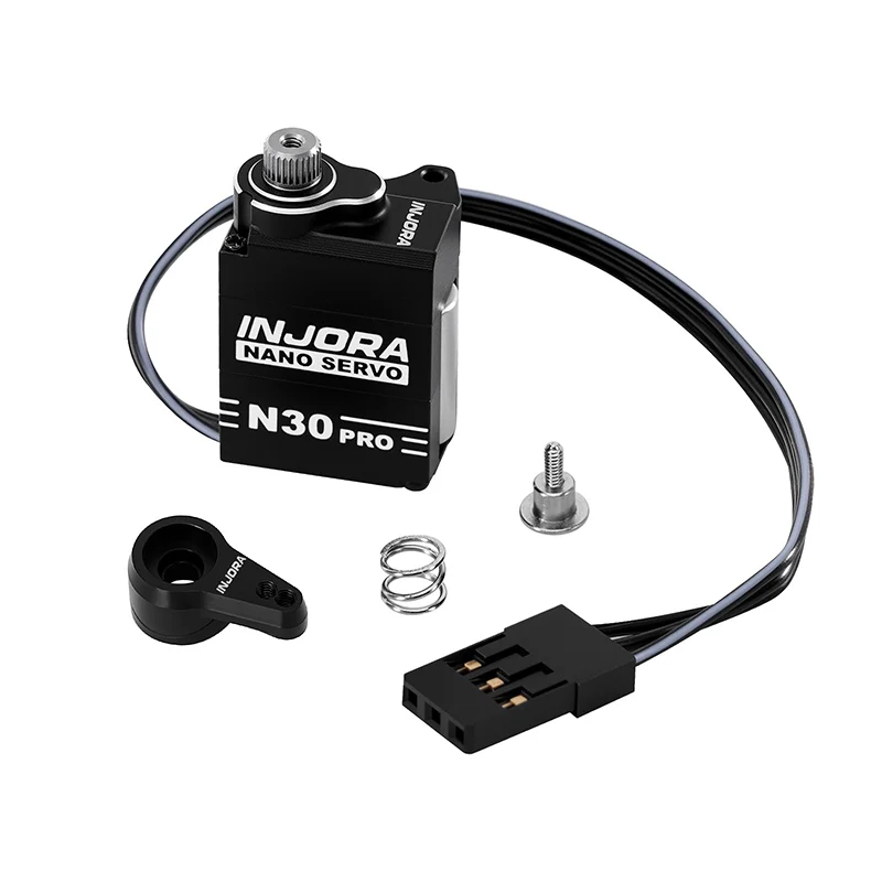 INJORA High Torque N30 PRO NANO Servo with Servo Saver for 1/30 SCX30 - Image 5