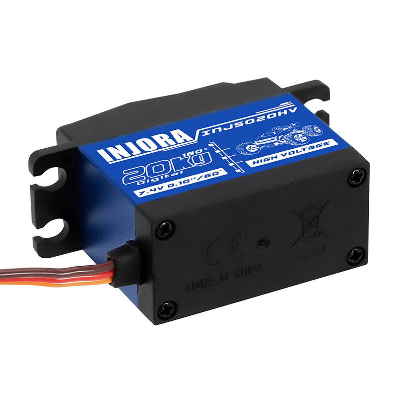INJORA INJS020HV High Voltage Waterproof 20KG Digital Servo for 1/10 ARRMA KRATON - Image 9