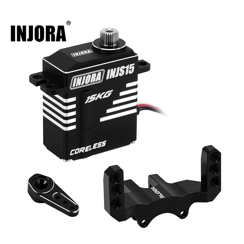 INJORA INJS15 Waterproof Coreless Servo with Tray & Horn for 1/24 SCX24