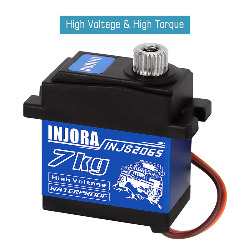 INJORA 7KG 2065 Digital Servo Waterproof High Voltage Sub Micro Shift Servo - Image 4