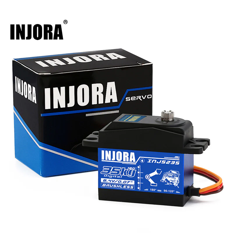 INJORA INJS235 35KG Waterproof Brushless Servo Large Torque Digital Servo - Image 3