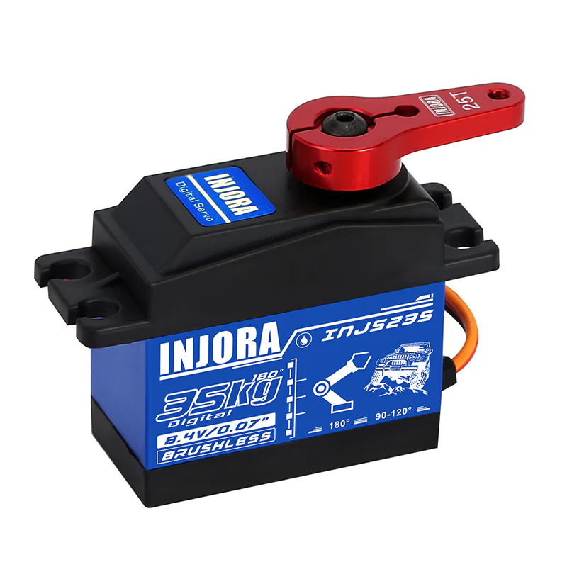 [US Warehouse] INJORA INJS235 35KG Waterproof Brushless Servo Large Torque Digital Servo - Image 11