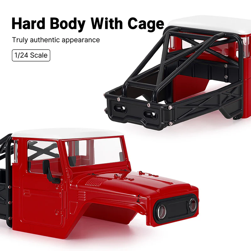 INJORA IR40-24 Half Truck Body for 1/24 SCX24 - Image 34