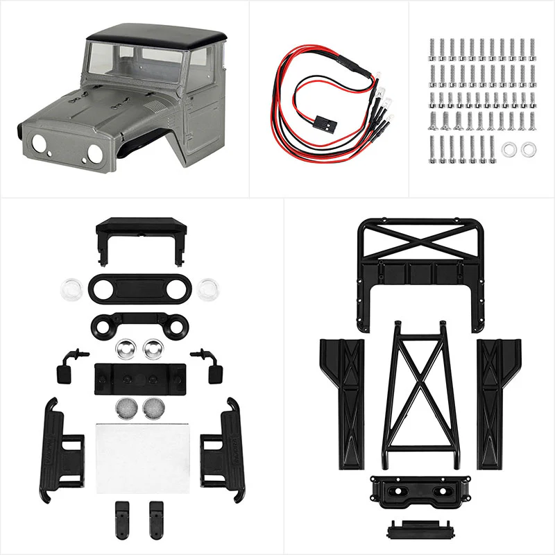 INJORA IR40-24 Half Truck Body for 1/24 SCX24 - Image 5