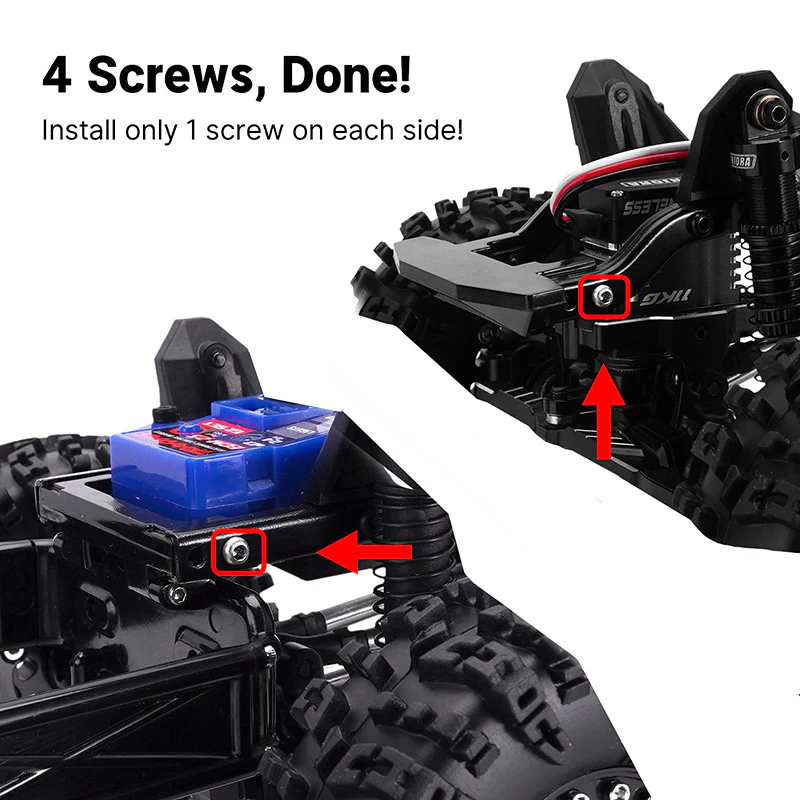INJORA IR40-18 Half Truck Body for 1/18 TRX4M Defender Bronco - Image 52