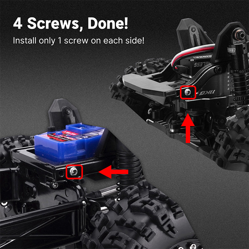 INJORA IR40-18 Half Truck Body for 1/18 TRX4M Defender Bronco - Image 28