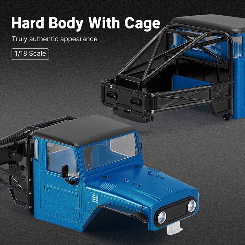 INJORA IR40-18 Half Truck Body for 1/18 TRX4M Defender Bronco - Image 34