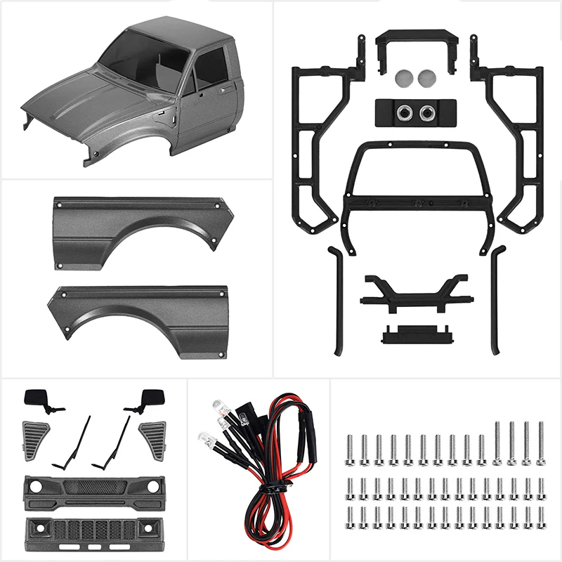 INJORA IR60-24 Pickup Hard Body for 1/24 SCX24 - Image 31