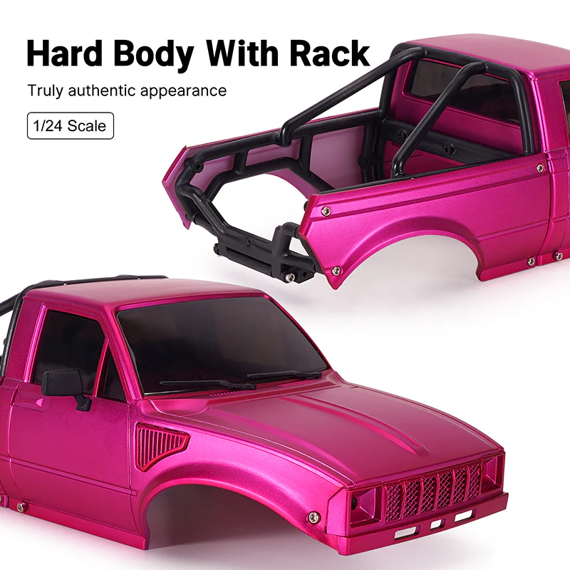 INJORA IR60-24 Pickup Hard Body for 1/24 SCX24 - Image 44