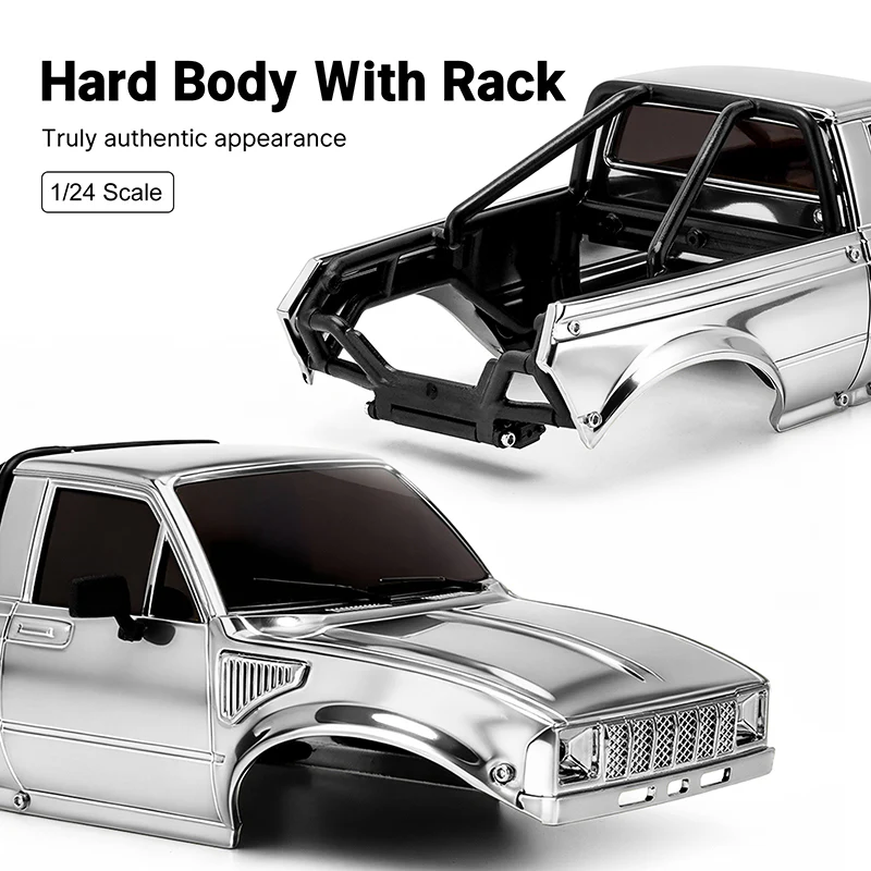 INJORA IR60-24 Pickup Hard Body for 1/24 SCX24 - Image 52