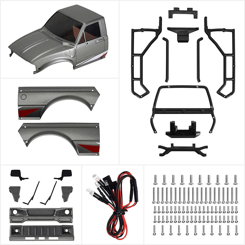 INJORA IR60-18 Body for 1/18 TRX4M Defender Bronco - Image 48