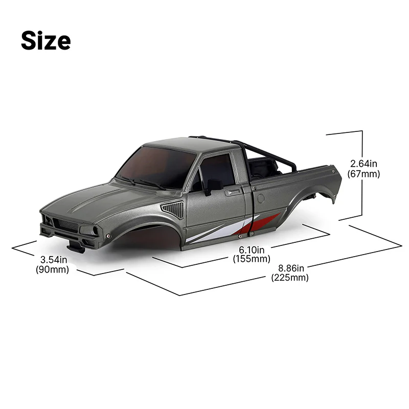 INJORA IR60-18 Body for 1/18 TRX4M Defender Bronco - Image 49