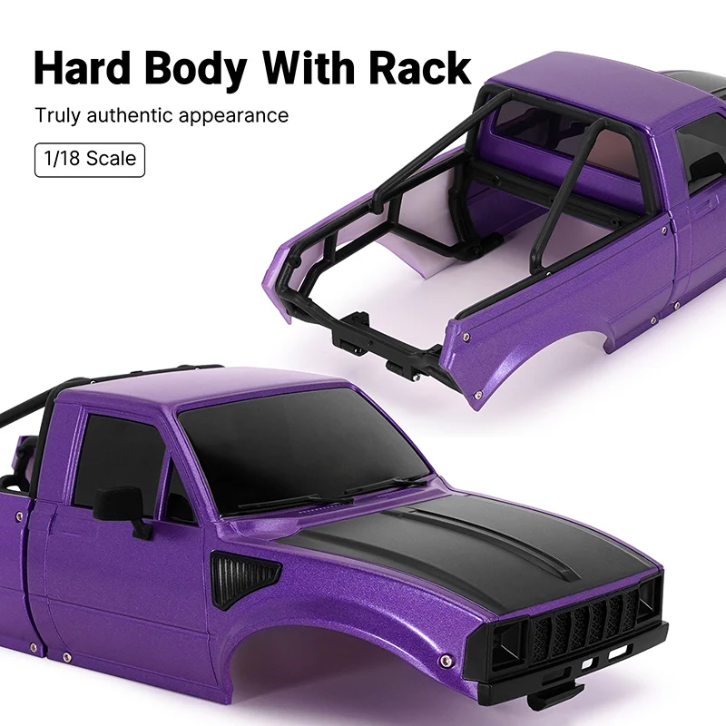 INJORA IR60-18 Body for 1/18 TRX4M Defender Bronco - Image 3