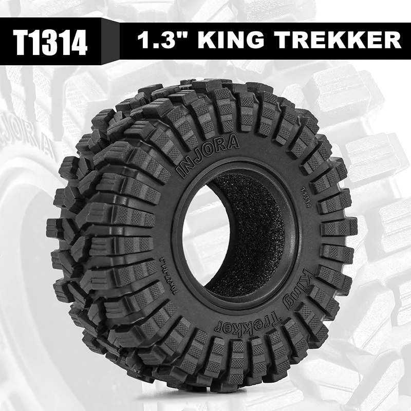 [US Warehouse] INJORA King Trekker 1.3" Tires (4) (70*27mm)(T1314) - Image 7