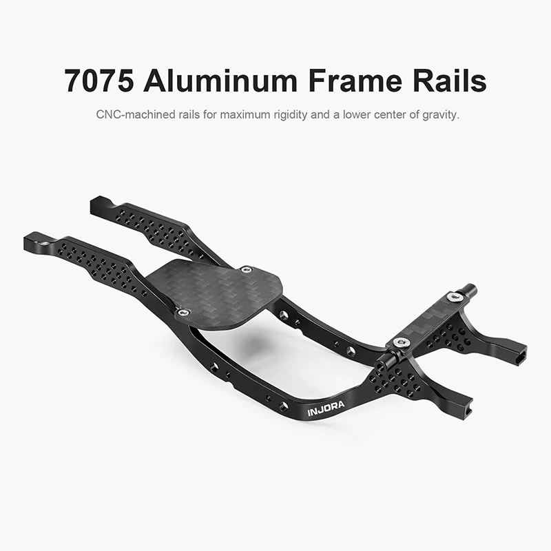 INJORA LCG Aluminum Chassis Kit for 1/30 SCX30 - Image 7