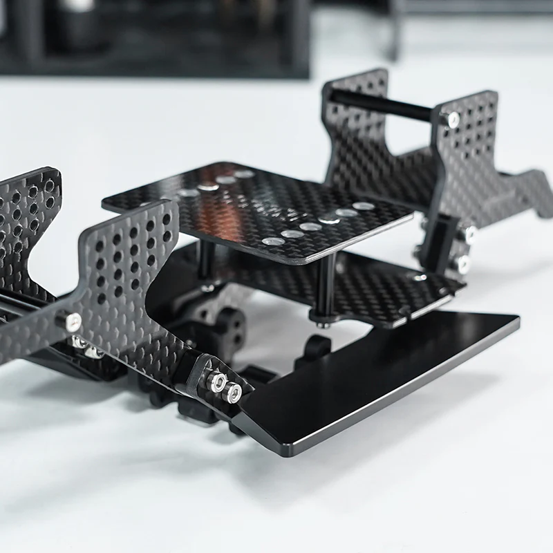 INJORA LCG Carbon Fiber Chassis Kit for 1/18 Redcat Ascent-18 - Image 9