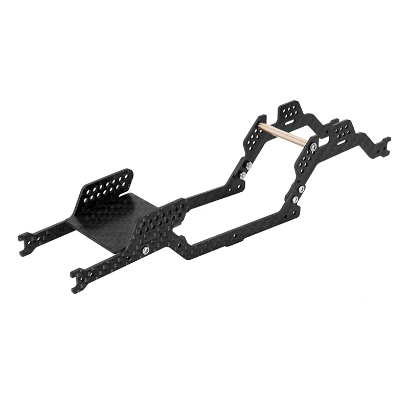 [Clearance Sale] INJORA 5° Angled LCG Carbon Fiber Chassis Kit for 1/18 TRX4M - Image 5