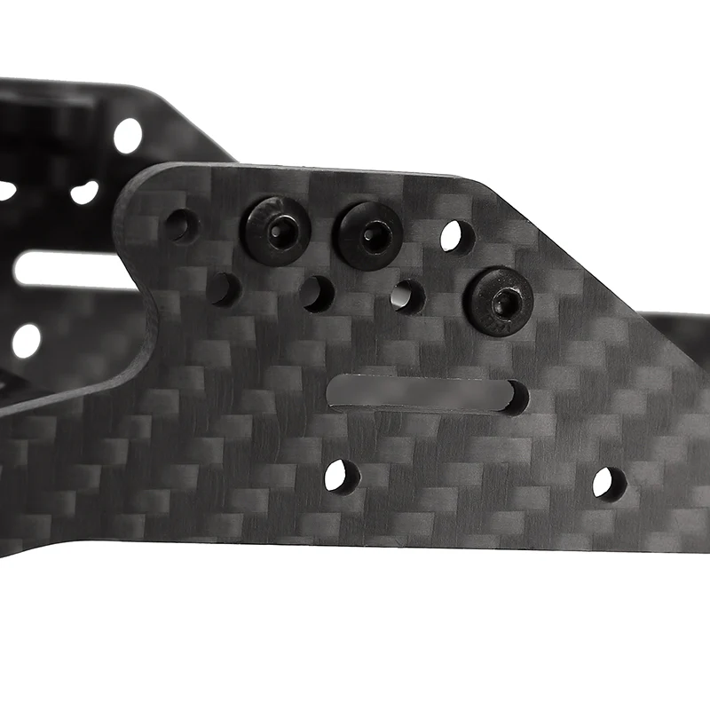 INJORA LCG Carbon Fiber Chassis Kit for 1/10 Axial SCX10 & SCX10 II - Image 12